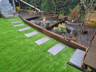 Mélange de minéral et végétal